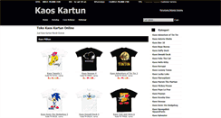 Desktop Screenshot of kaos-kartun.com