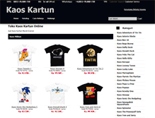 Tablet Screenshot of kaos-kartun.com